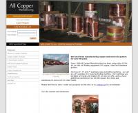 Visit our web design client All Copper Manufacturing